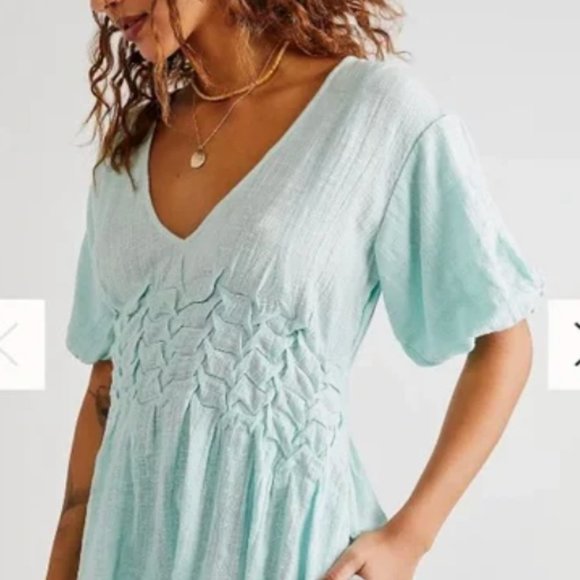 NWT Free People One of a Kind Mini Dress - Picture 3 of 6